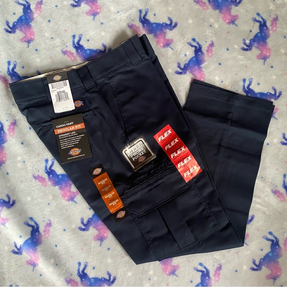 Dickies Pants Dickies Navy Blue Cargo Pants Poshmark